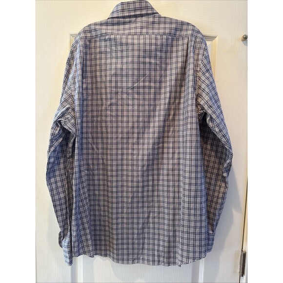 Polo Ralph Lauren Oxford Button Front Shirt Men's Plaid XL Performance - Picture 8 of 10